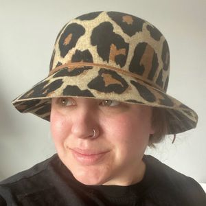 Phenix Leopard Print Hat